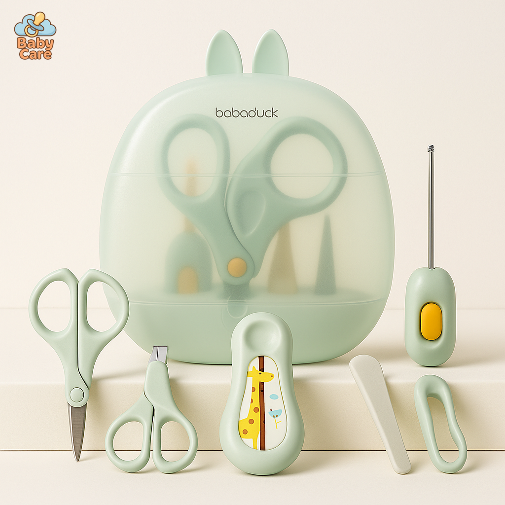 Trousse de soin bébé hygiène et toilette - vue de face