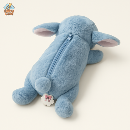 Trousse Stitch couché en peluche - vue de face