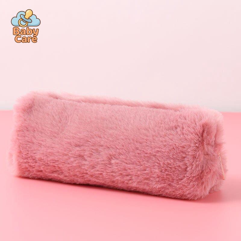 Trousse kawaii colorée en peluche - photo 8