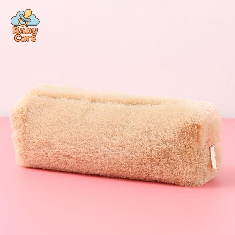 Trousse kawaii colorée en peluche - photo 9