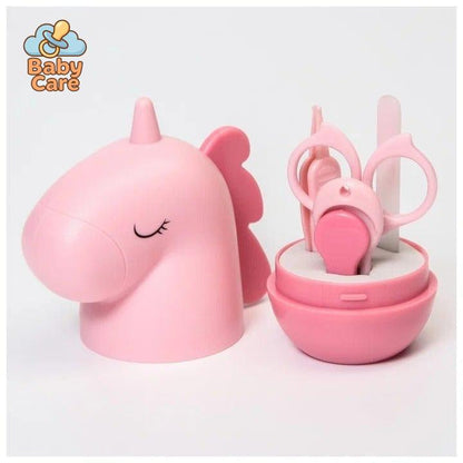 Trousse de soin bébé boite licorne - zoom sur la matière