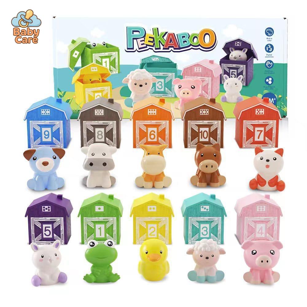 MiniFarm - Jouet d'apprentissage de l'univers de la ferme - zoom sur la matière