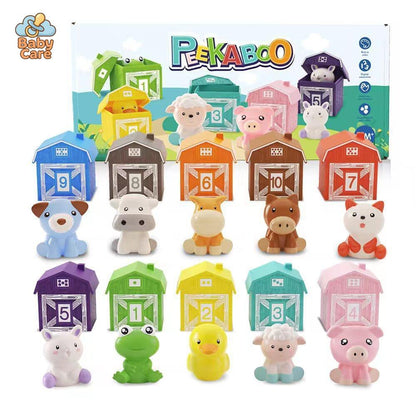 MiniFarm - Jouet d'apprentissage de l'univers de la ferme - zoom sur la matière