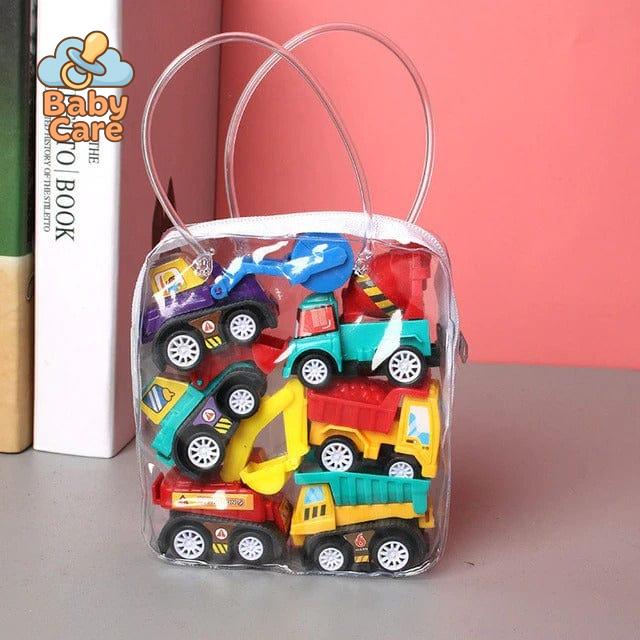 Mini modèles de voiture à traction - zoom sur la matière